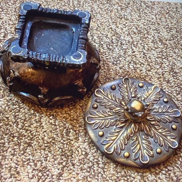 Ornate Decor Joyero Small Antique - Picture 2 of 14